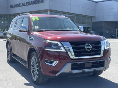 Used 2023 Nissan Armada Platinum w/ Captain's Chairs Package