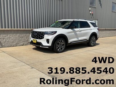 New 2025 Ford Explorer Platinum