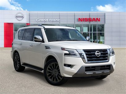 Certified 2024 Nissan Armada Platinum w/ Captain's Chairs Package