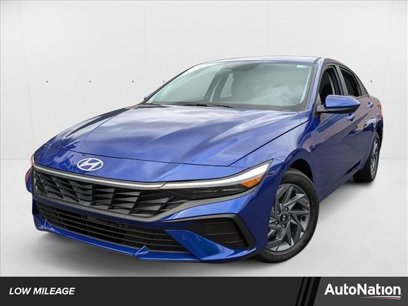 Certified 2024 Hyundai Elantra Blue