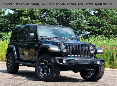 Used 2021 Jeep Wrangler Unlimited Rubicon 4xe w/ Steel Bumper Group