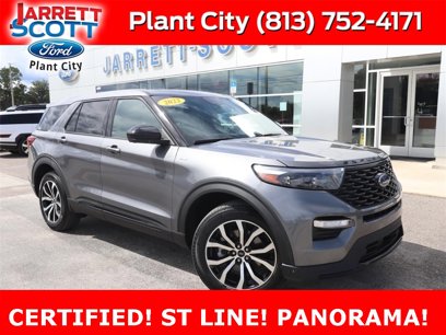 Certified 2022 Ford Explorer ST-Line w/ Class IV Trailer Tow Package