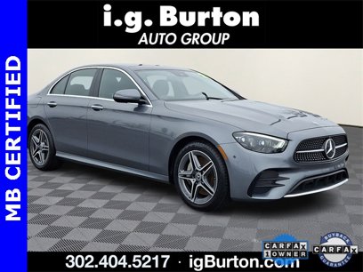 Certified 2021 Mercedes-Benz E 350 4MATIC Sedan
