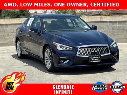 Certified 2022 INFINITI Q50 Luxe w/ Cargo Package