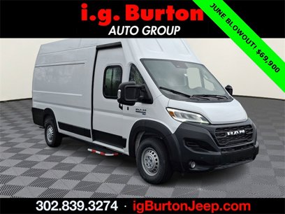 New 2024 RAM ProMaster 3500 w/ Delivery Van Package