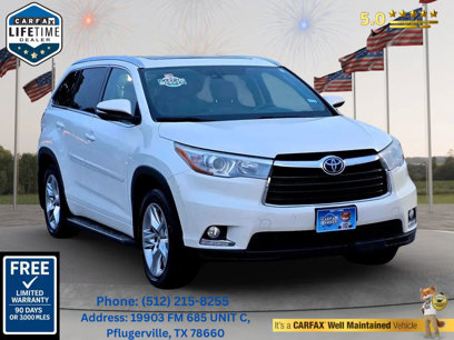 Used 2015 Toyota Highlander Limited Platinum