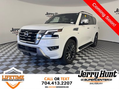Used 2021 Nissan Armada Platinum w/ Captain's Chairs Package