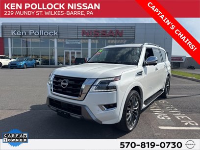 Certified 2024 Nissan Armada Platinum w/ Captain's Chairs Package