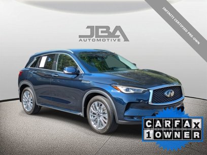 Certified 2023 INFINITI QX50 Luxe