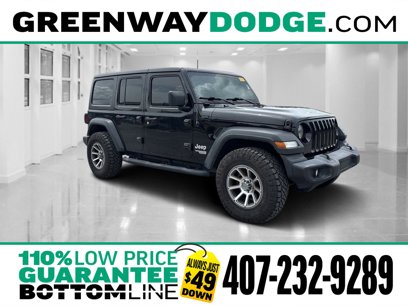 Used 2018 Jeep Wrangler Unlimited Sport