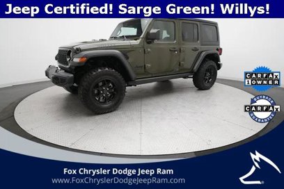 Certified 2024 Jeep Wrangler Willys