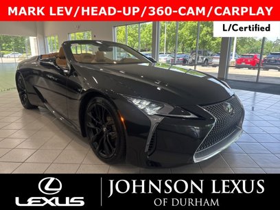 Certified 2024 Lexus LC 500 Convertible w/ Touring Package