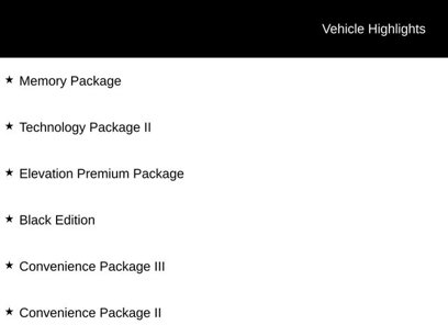 New 2025 GMC Terrain Elevation w/ Elevation Premium Package