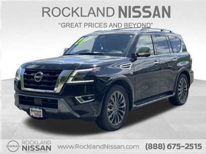 Certified 2021 Nissan Armada Platinum w/ Captain's Chairs Package