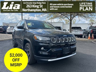 New 2025 Jeep Compass Limited w/ Sun and Sound Group