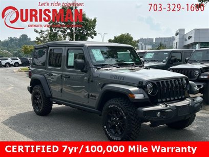 Certified 2022 Jeep Wrangler Unlimited Sport