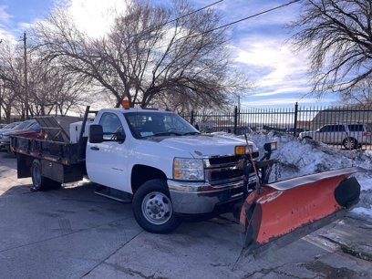 Used 2012 Chevrolet Silverado 3500 W/T w/ Snow Plow Prep Package