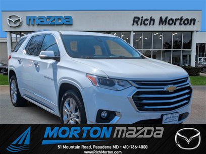 Used 2018 Chevrolet Traverse High Country w/ LPO, 'HIT The Road' Package