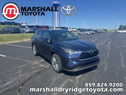 New 2025 Toyota Highlander Platinum
