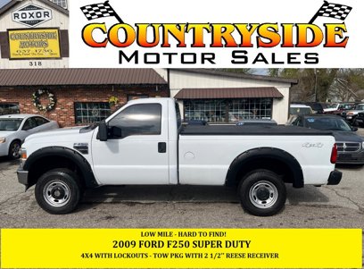 Used 2009 Ford F250 4x4 Regular Cab Super Duty