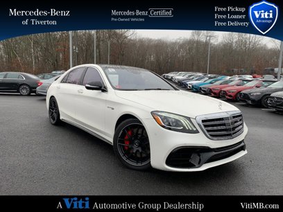 Certified 2020 Mercedes-Benz S 63 AMG 4MATIC Sedan