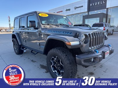 Used 2021 Jeep Wrangler Unlimited Rubicon 4xe w/ Cold Weather Group