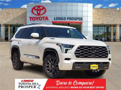 New 2025 Toyota Sequoia Platinum