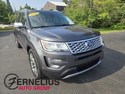 Used 2016 Ford Explorer Platinum