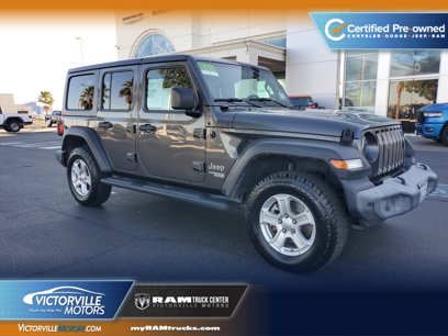 Certified 2019 Jeep Wrangler Unlimited Sport S