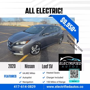 Used 2020 Nissan Leaf SV w/ SV Technology Package