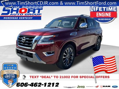 Used 2023 Nissan Armada Platinum w/ Captain's Chairs Package