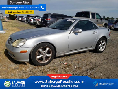 Used 2001 Mercedes-Benz SLK 320