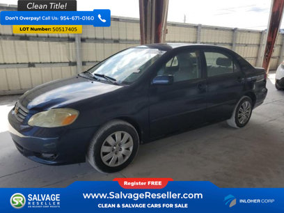Used 2003 Toyota Corolla Sedan