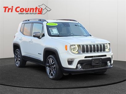 Used 2021 Jeep Renegade Limited w/ Sun & Sound Group