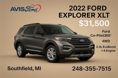 Used 2022 Ford Explorer XLT w/ Equipment Group 202A