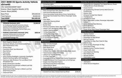Used 2021 BMW X5 sDrive40i w/ Premium Package