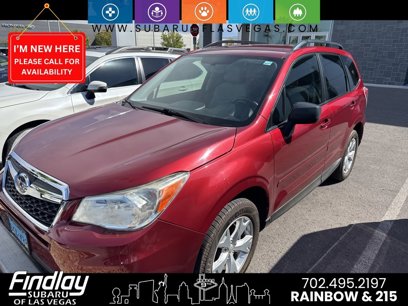 Used 2015 Subaru Forester 2.5i w/ Alloy Wheel Package