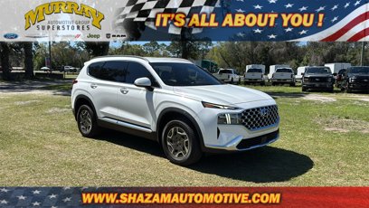 Used 2022 Hyundai Santa Fe Blue