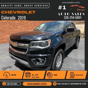 Used 2019 Chevrolet Colorado W/T w/ WT Convenience Package