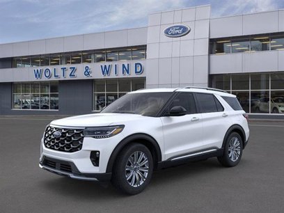 New 2025 Ford Explorer Platinum w/ LUX Leather Package
