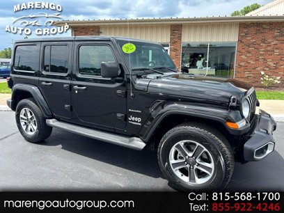 Used 2022 Jeep Wrangler Unlimited Sahara w/ LED Lighting Group