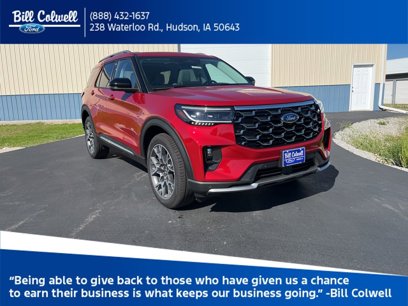 New 2025 Ford Explorer Platinum