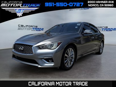 Used 2022 INFINITI Q50 Luxe w/ Cargo Package