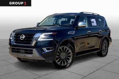 Used 2023 Nissan Armada Platinum w/ Captain's Chairs Package