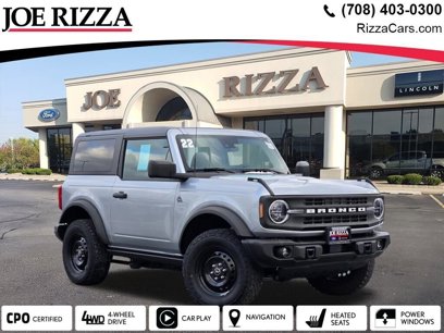Certified 2022 Ford Bronco Black Diamond