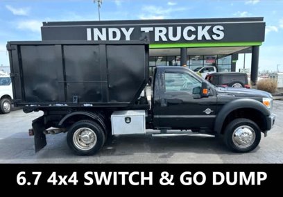 Used 2014 Ford F550 4x4 Regular Cab Super Duty w/ XLT Interior Package
