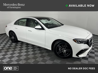 New 2025 Mercedes-Benz E 350 4MATIC Sedan
