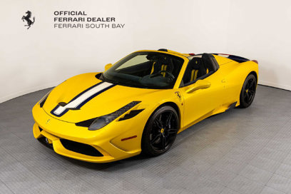 Certified 2015 Ferrari 458 Speciale A