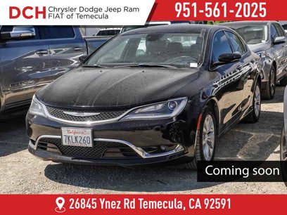 Certified 2015 Chrysler 200 C