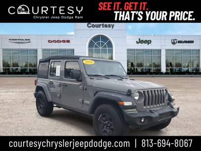 Certified 2018 Jeep Wrangler Unlimited Sport
